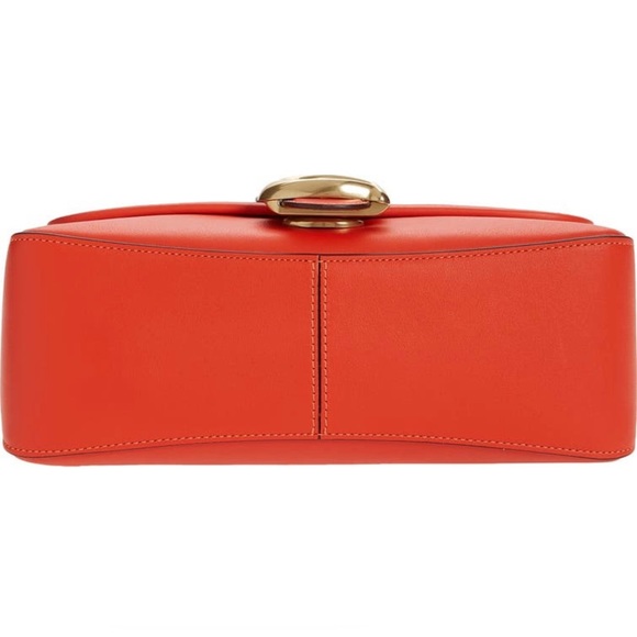 SOLD!—Coach soft Tabby. Red orange color. - Picture 5 of 7